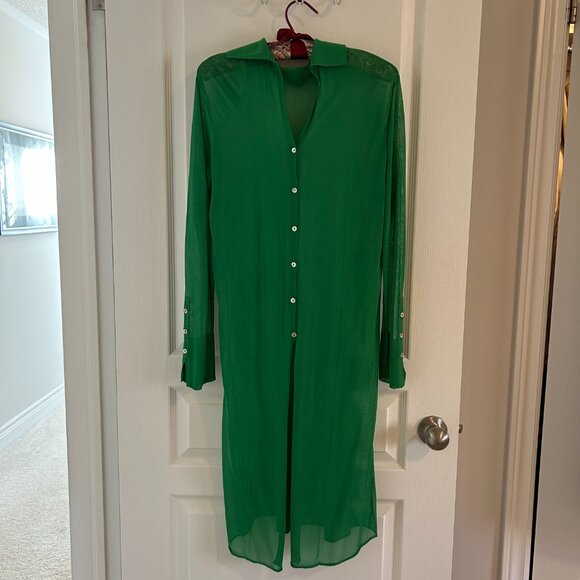 ZARA  Midi Tulle Duster – Size XS - Picture 2 of 3